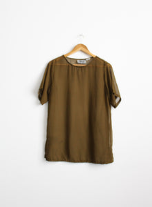 olivebranch sheer tee