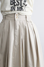 fawn cotton maxi skirt