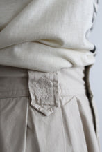 fawn cotton maxi skirt
