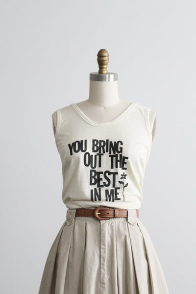 optimist graphic tank