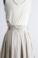fawn cotton maxi skirt