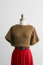 ochre knit tee (m)
