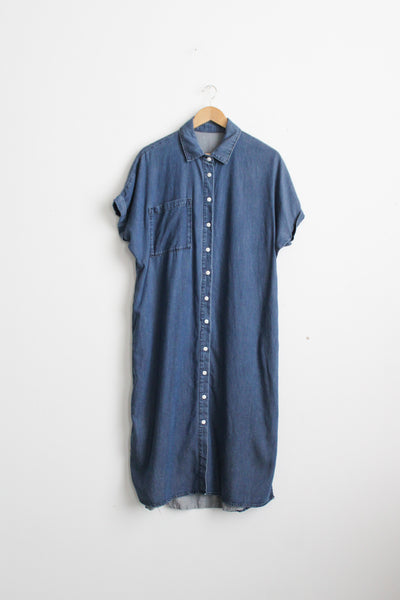 vintage denim duster