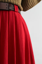 tomato midi skirt (m/l)