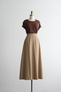 walnut silk tee