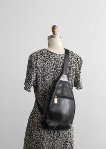 eclipse leather backpack