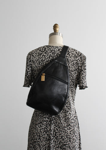 eclipse leather backpack