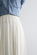 chamomile midi skirt