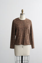 leopard print long sleeve tee