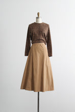 almond midi skirt