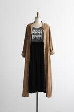 sand dune corduroy duster
