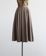 fawn midi skirt