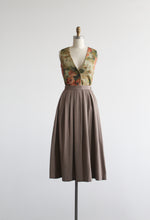 fawn midi skirt