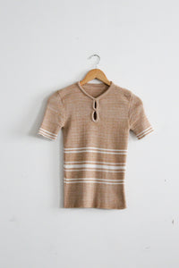 wheaten keyhole tee