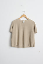 fawn silk tee