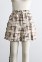 cabinlight plaid cotton shorts