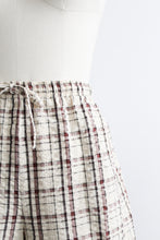 cabinlight plaid cotton shorts