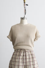 fawn silk tee