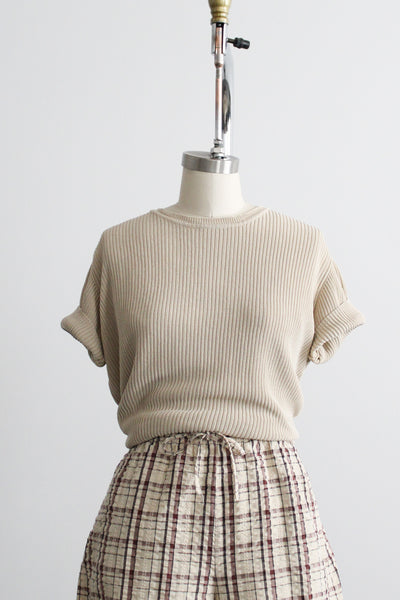fawn silk tee