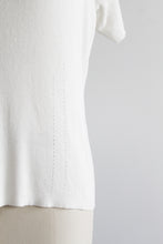 cloudwhite knit tee