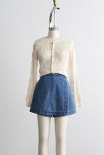 laurel lake denim skort