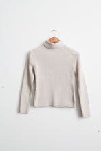 bone cotton turtleneck