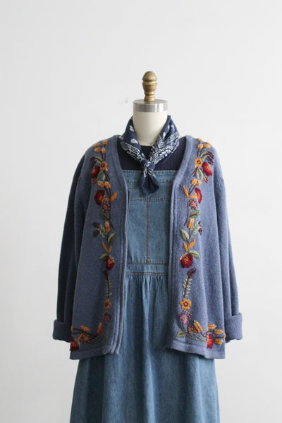 garden gate cardigan (m/l)