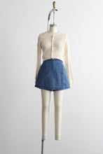 laurel lake denim skort