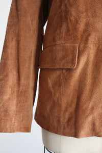 tobacco suede jacket