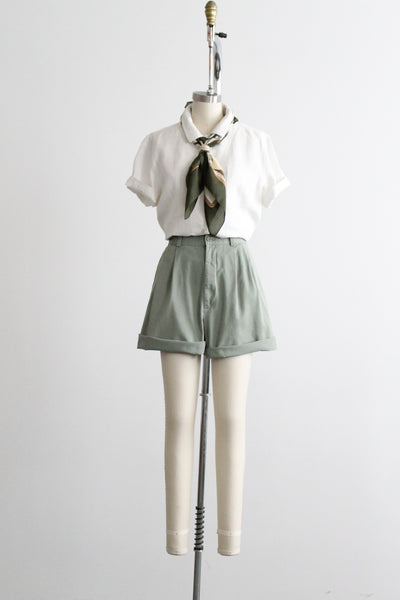 basil cotton shorts