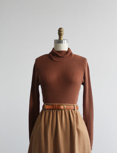 clay silk turtleneck