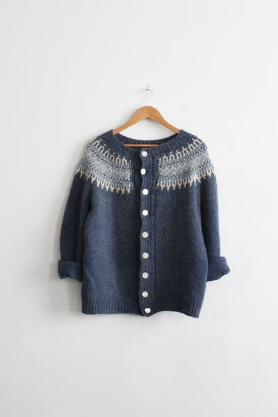 aspen wool cardigan (l/xl)