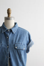 big sur denim button up