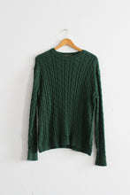 spruce cotton cable knit sweater