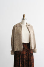 cobblestone cropped cardigan (m)