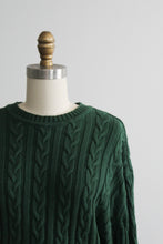 spruce cotton cable knit sweater