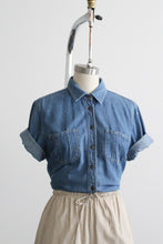 big sur denim button up