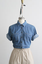 big sur denim button up