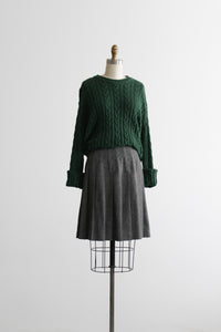 spruce cotton cable knit sweater
