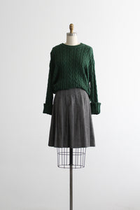 spruce cotton cable knit sweater
