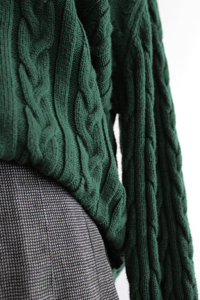 spruce cotton cable knit sweater