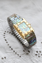 mother of pearl vintage watch