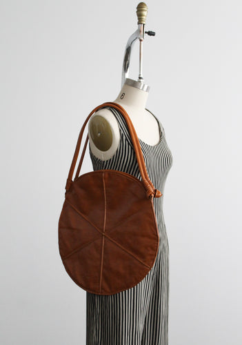 sunburst circle bag