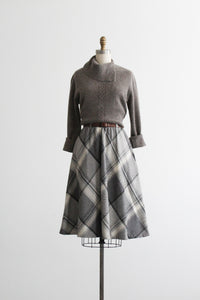 dove gray angora pullover
