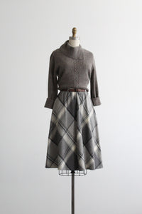 dove gray angora pullover