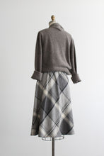 dove gray angora pullover
