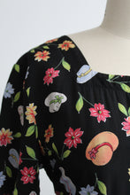 sunhat print maxi dress