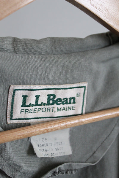mintleaf ll bean utility jacket