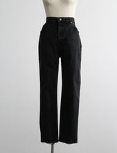 relaxed black jeans