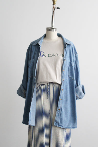 riverbend denim work shirt